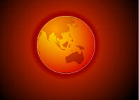 A hot globe.