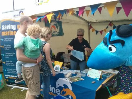 MCS stand at the Morecambe Kite Festival 2016